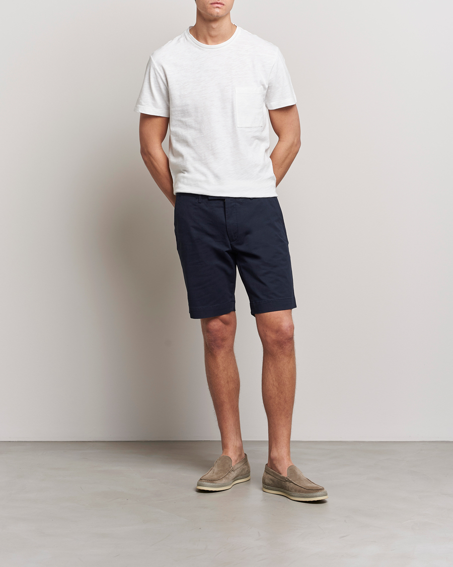 Homme | T-shirts | Orlebar Brown | OB Classic Garment Dyed Cotton T-Shirt White Sand