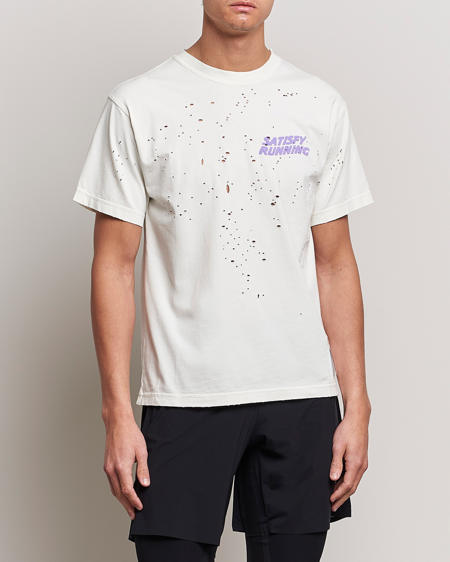 Homme | T-shirts | Satisfy | MothTech T-Shirt Off White