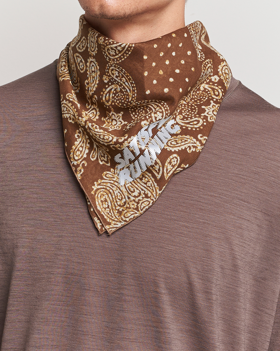 Homme | Satisfy Japanese Cotton Bandana Brown | Satisfy | Japanese Cotton Bandana Brown