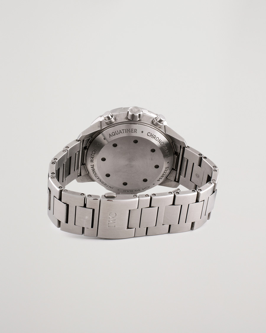 Heren | Pre-Owned & Vintage Watches | IWC Pre-Owned | Aquatimer Chronograph IW376802 Steel White