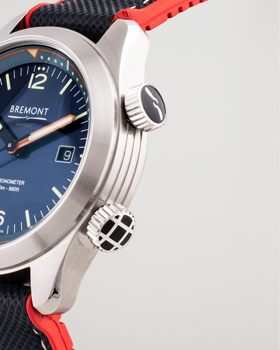 Heren | Pre-Owned & Vintage Watches | Bremont Pre-Owned | Argonaut Azure 42mm Blue Dial Steel Blue