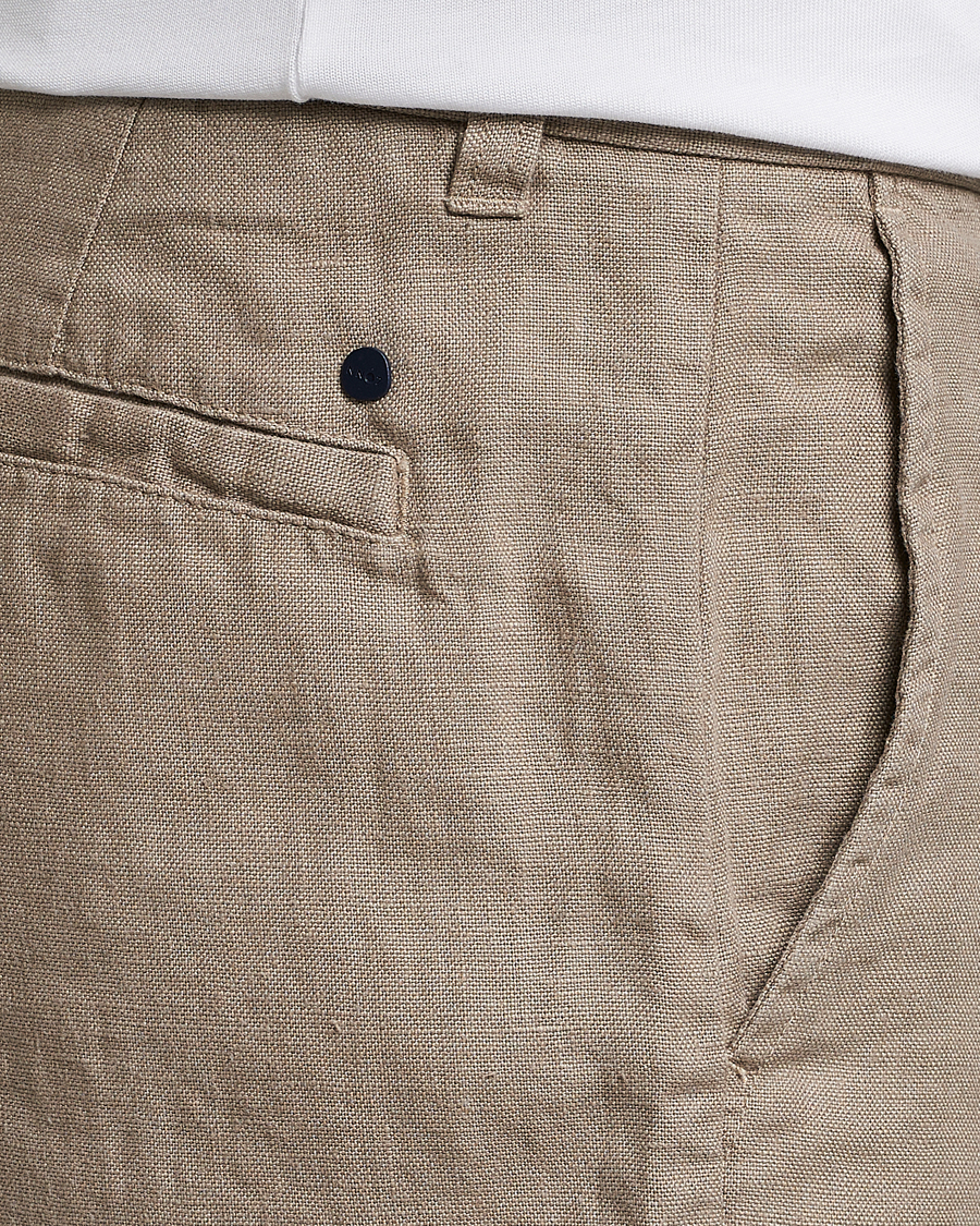 Homme | Shorts | NN07 | Crown Linen Shorts Greige
