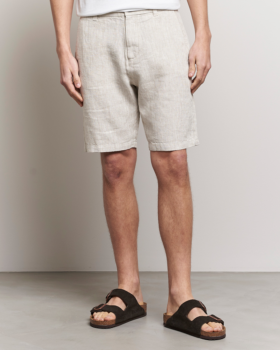 Homme | Shorts | NN07 | Crown Linen Shorts Oat