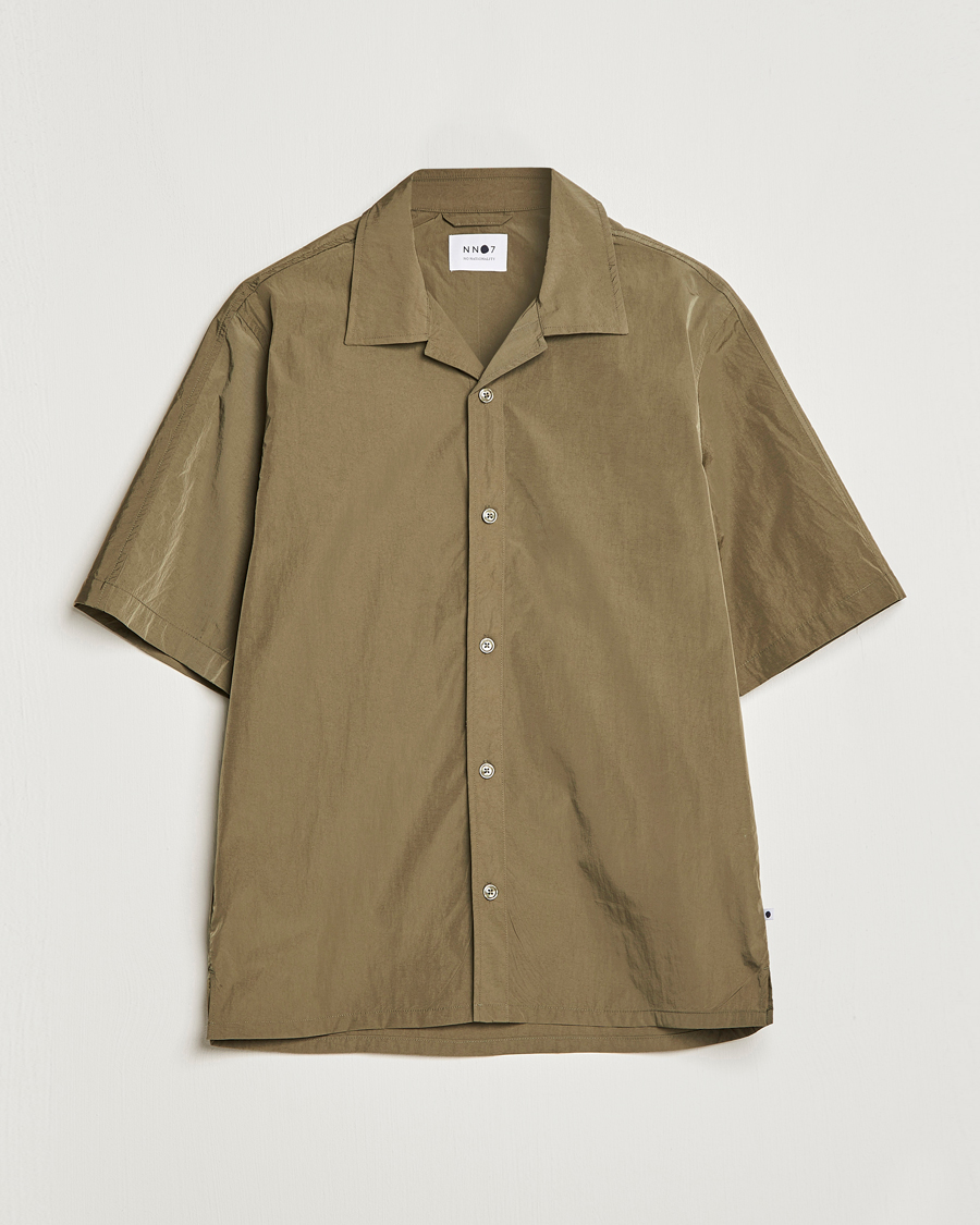 Homme | Chemises | NN07 | Ole Recycled Resort Shirt Army