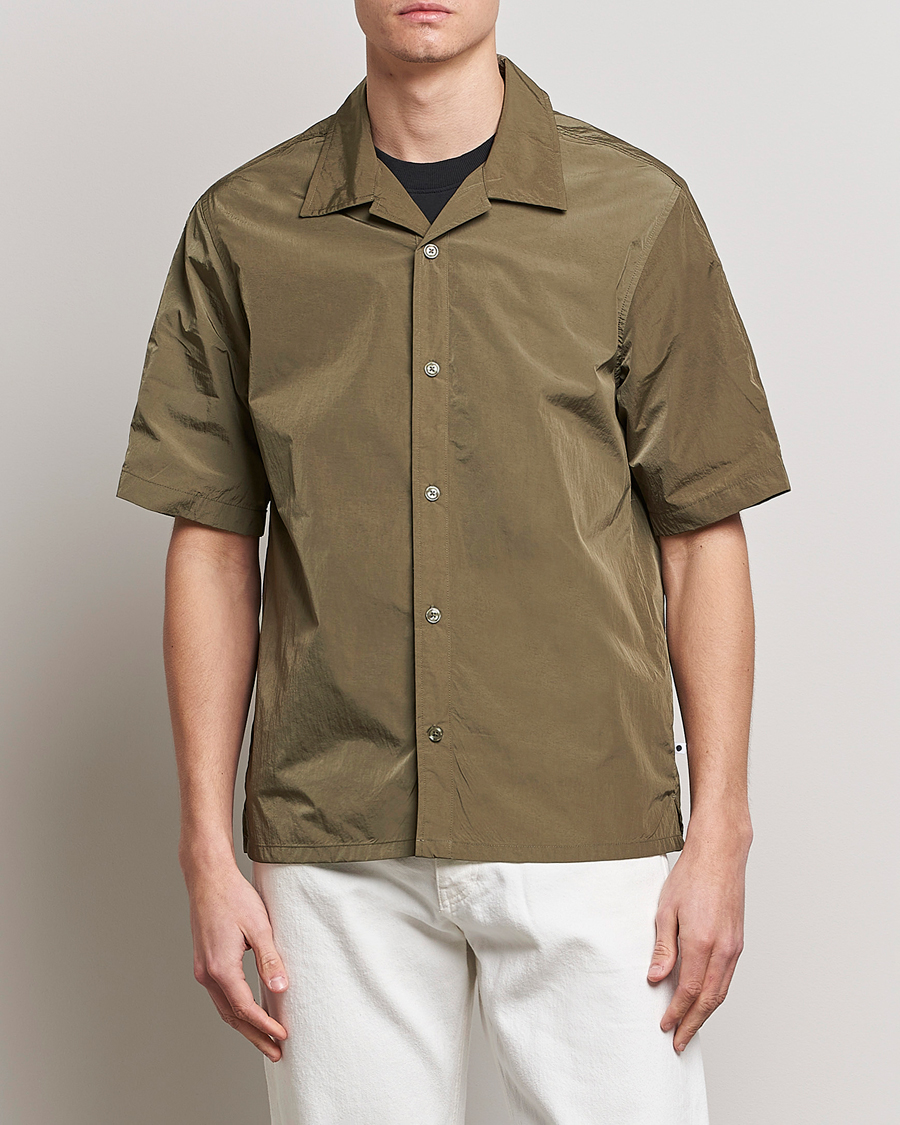 Homme | Chemises | NN07 | Ole Recycled Resort Shirt Army