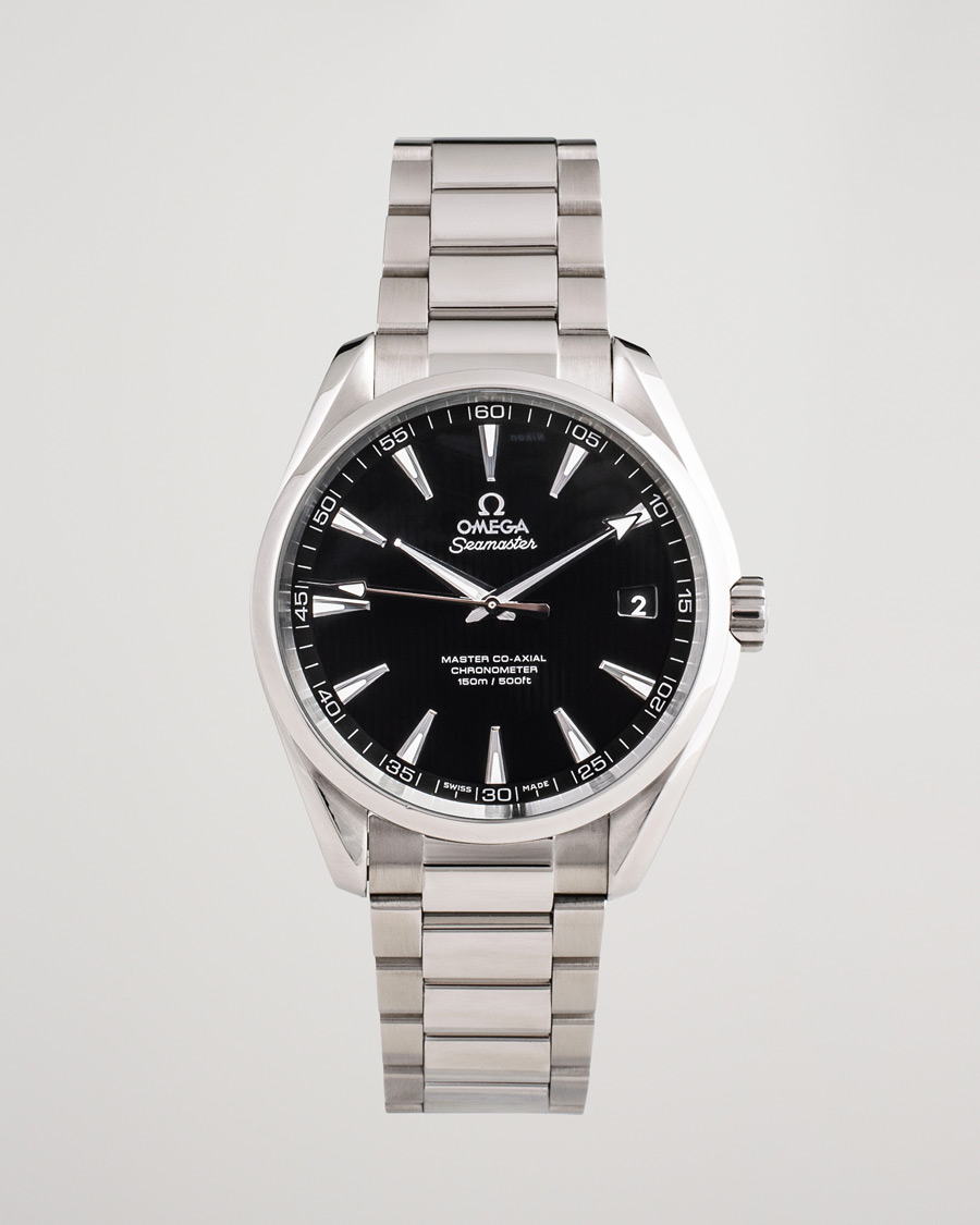 Homme | Pre-Owned & Vintage Watches | Omega Pre-Owned | Seamaster Aqua Terra 231.10.42.21.01.003 Steel Black