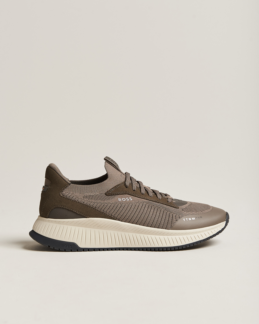 Homme | BOSS BLACK Titanium Evo Running Senaker Dark Green | BOSS BLACK | Titanium Evo Running Senaker Dark Green