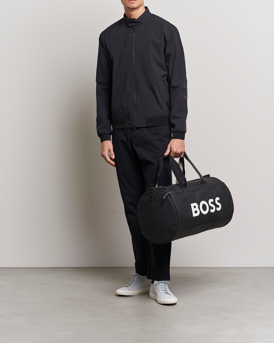 Homme | BOSS GREEN Berrettini Holdall Black | BOSS GREEN | Berrettini Holdall Black