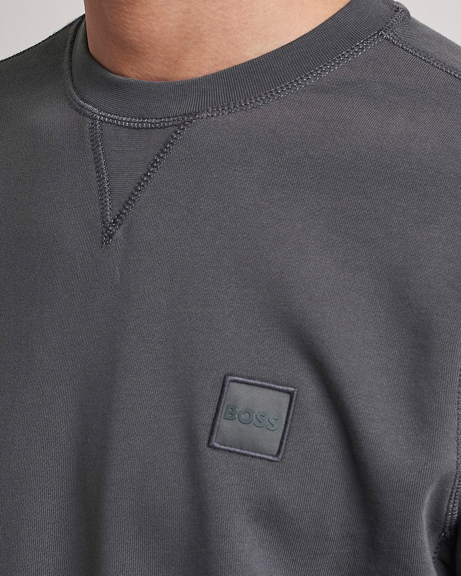Homme | Pulls Et Tricots | BOSS ORANGE | Westart Logo Sweatshirt Dark Grey