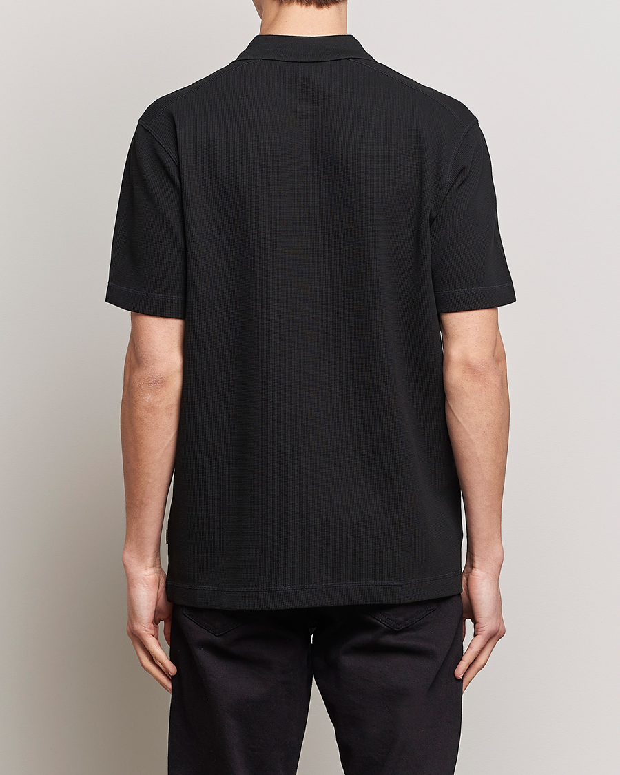 Heren | Polo's | BOSS ORANGE | Petempesto Knitted Polo Black