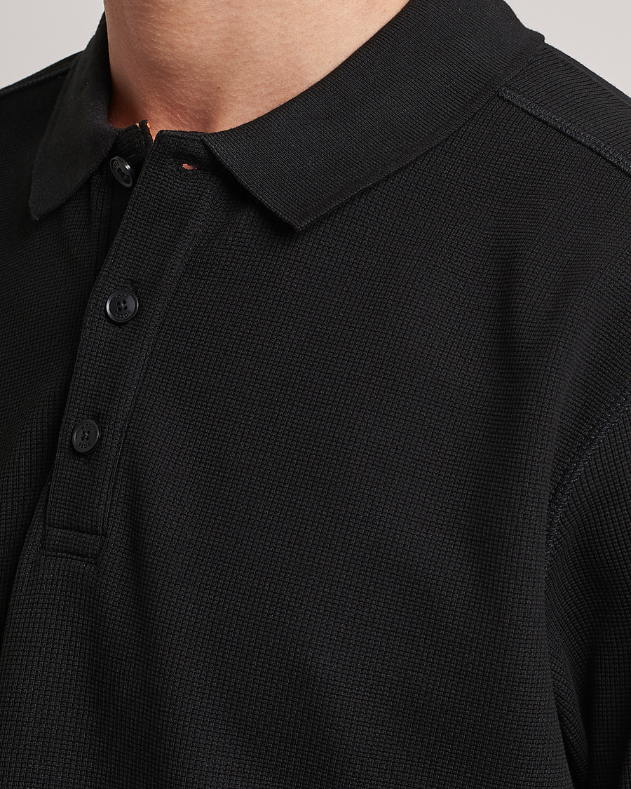 Heren | Polo's | BOSS ORANGE | Petempesto Knitted Polo Black
