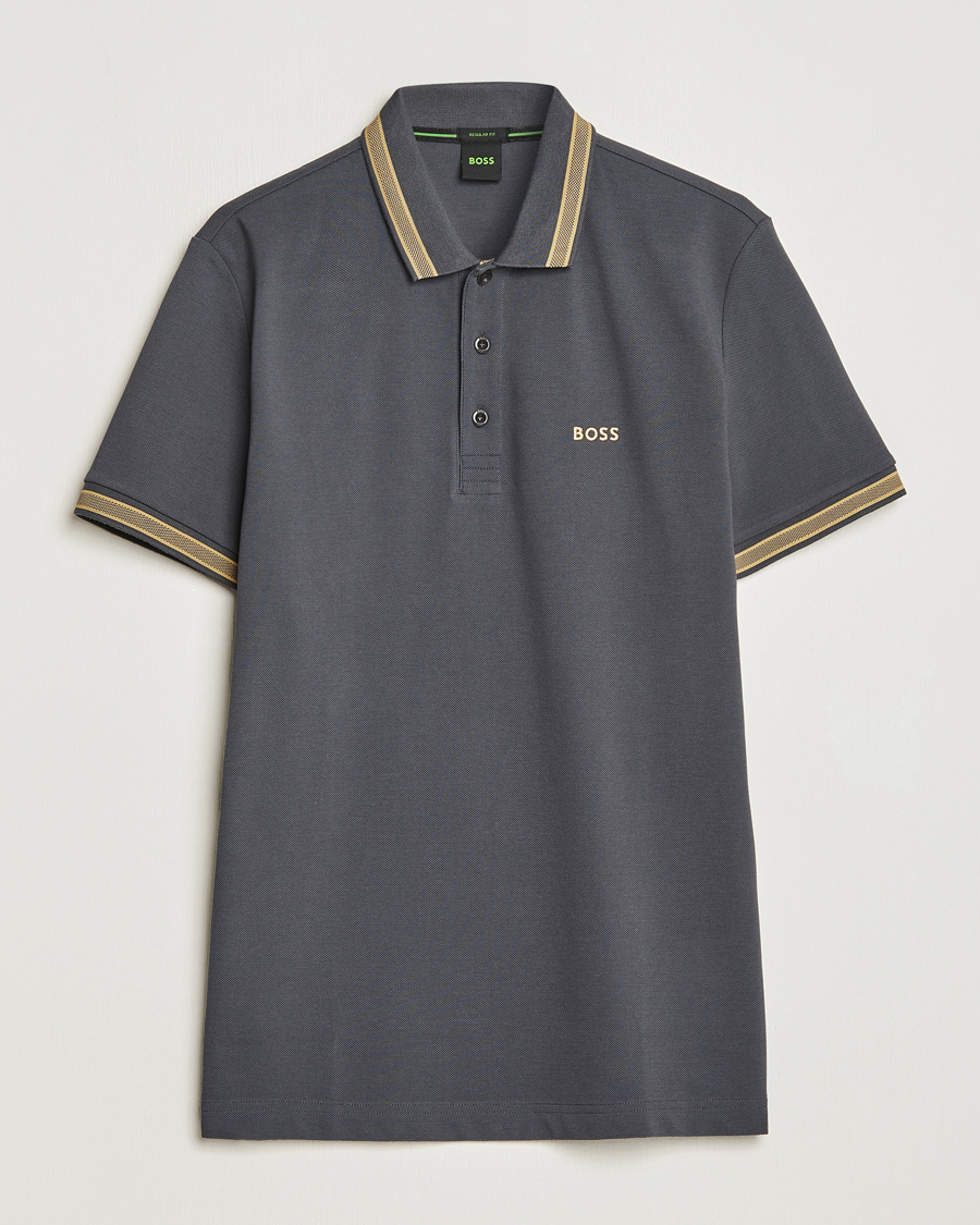 Homme | Polos | BOSS GREEN | Paddy Piké Dark Grey