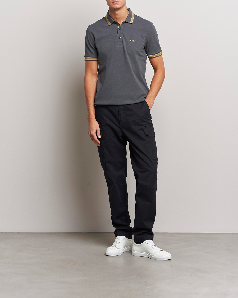 Homme | Polos | BOSS GREEN | Paddy Piké Dark Grey