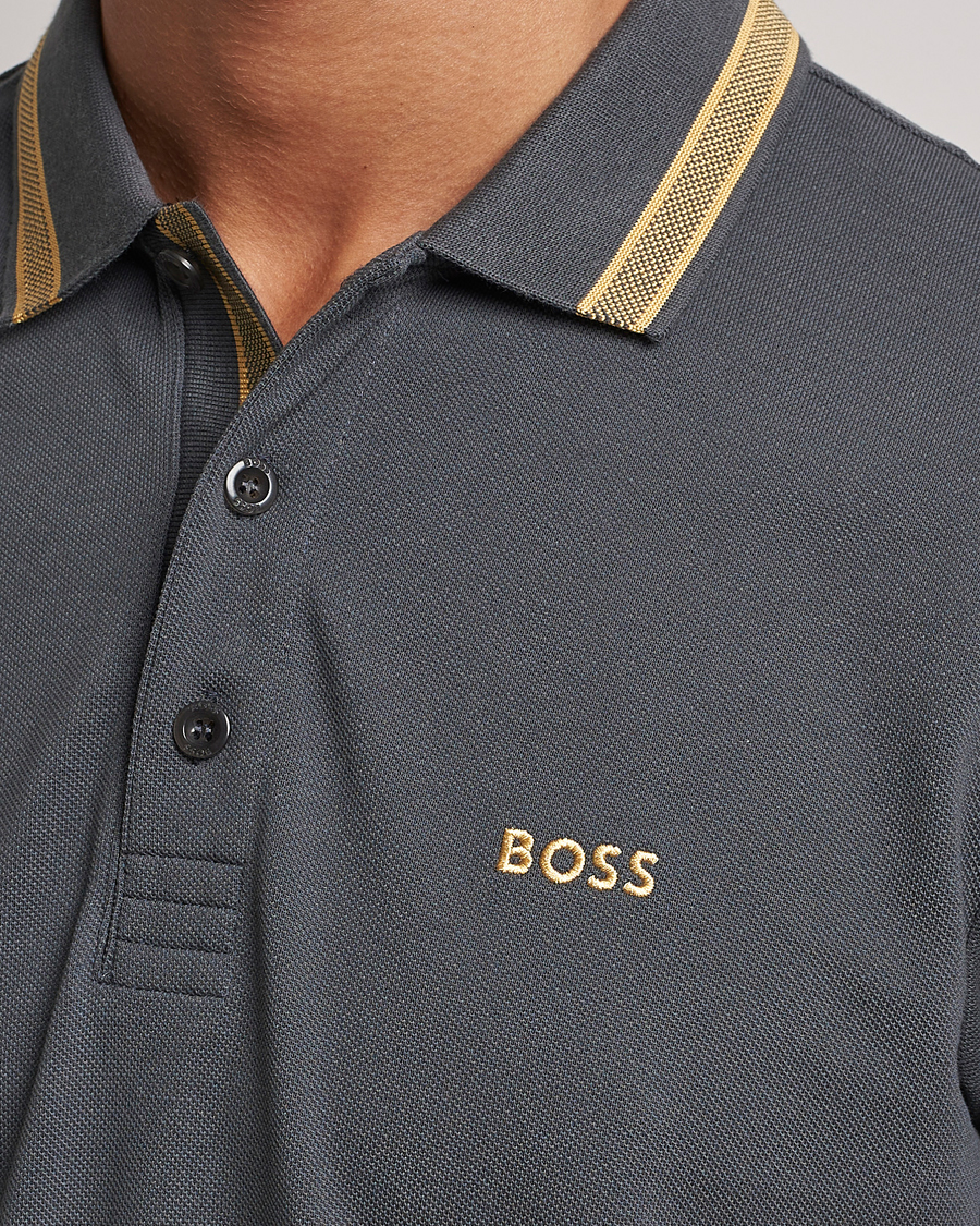 Homme | Polos | BOSS GREEN | Paddy Piké Dark Grey