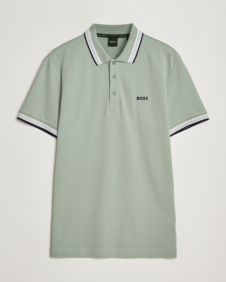 Homme | Polos | BOSS GREEN | Paddy Piké Pastel Green