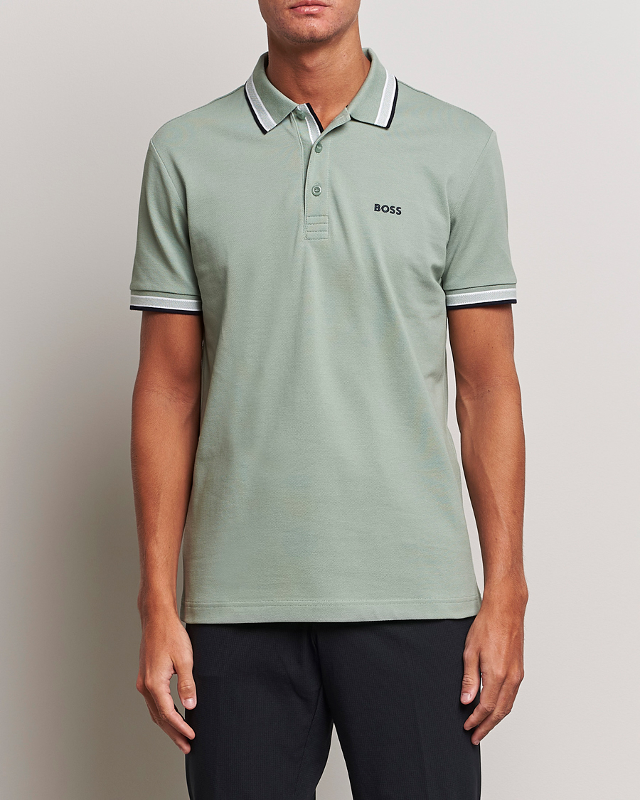 Homme | Polos | BOSS GREEN | Paddy Piké Pastel Green