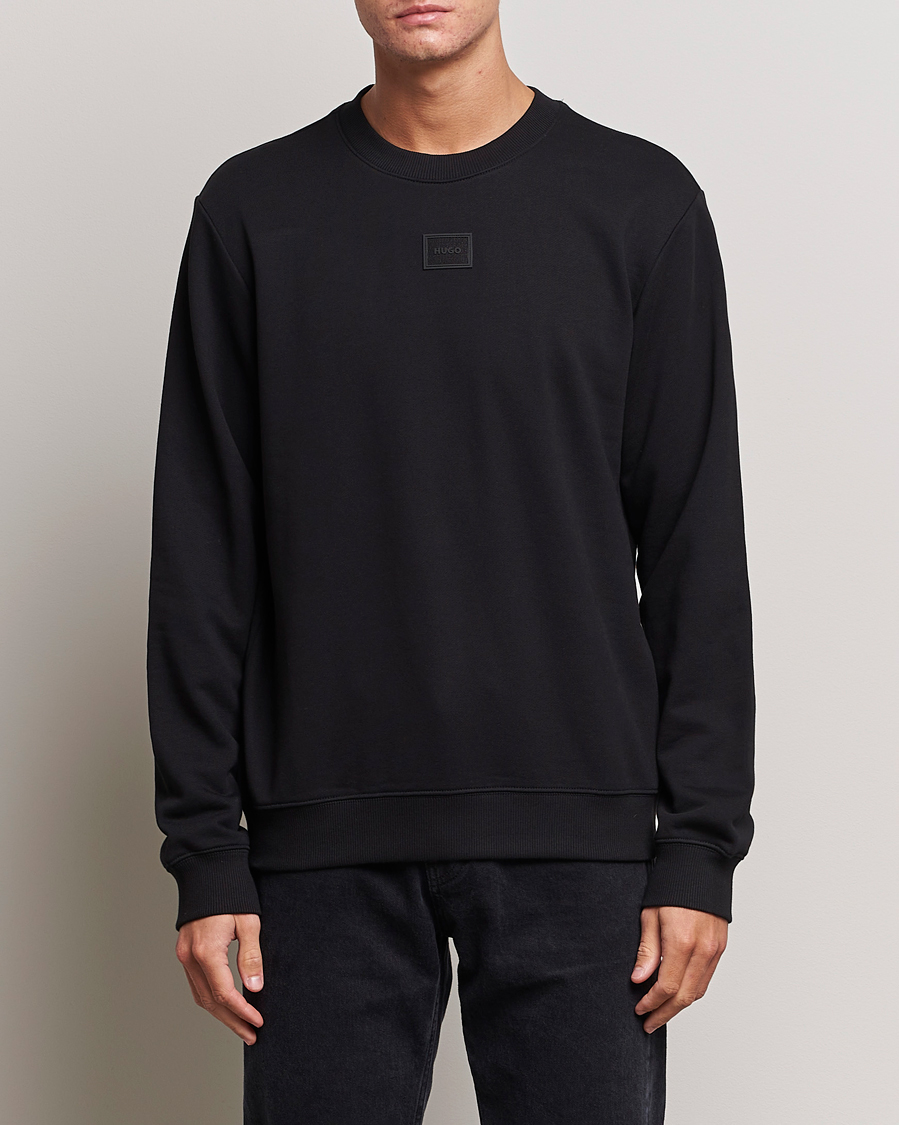 Heren | Truien | HUGO | Diragol Crew Neck Sweatshirt Black