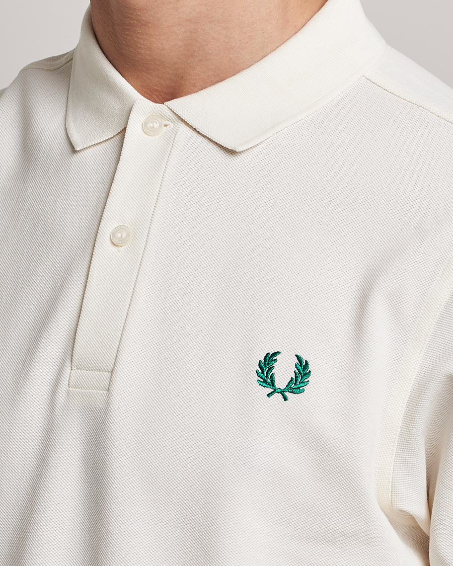 Homme | Polos | Fred Perry | Plain Polo Shirt Light Ecru