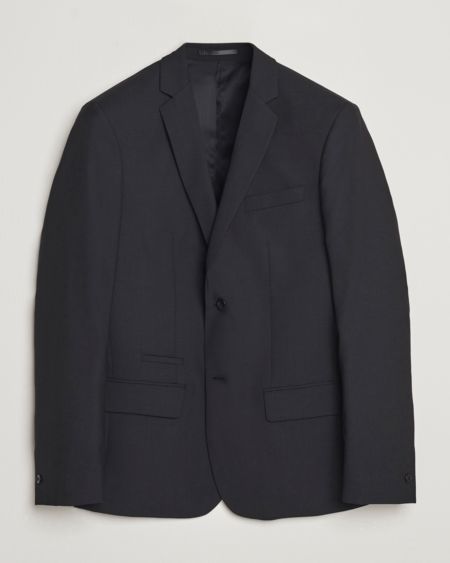 Homme | Blazers | Filippa K | Rick Cool Wool Suit Jacket Black