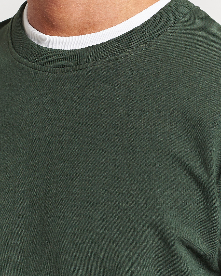 Homme | Pulls Et Tricots | Bread & Boxers | Loungewear Crew Neck Sweatshirt Forest Green