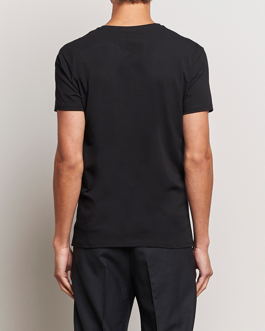 Heren | T-shirts | Bread & Boxers | 2-Pack V-Neck T-Shirt Black