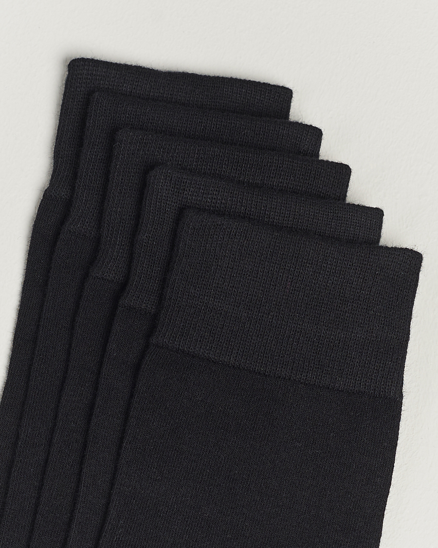 Homme | Sous-Vêtements Et Chaussettes | Bread & Boxers | 5-Pack Socks Black