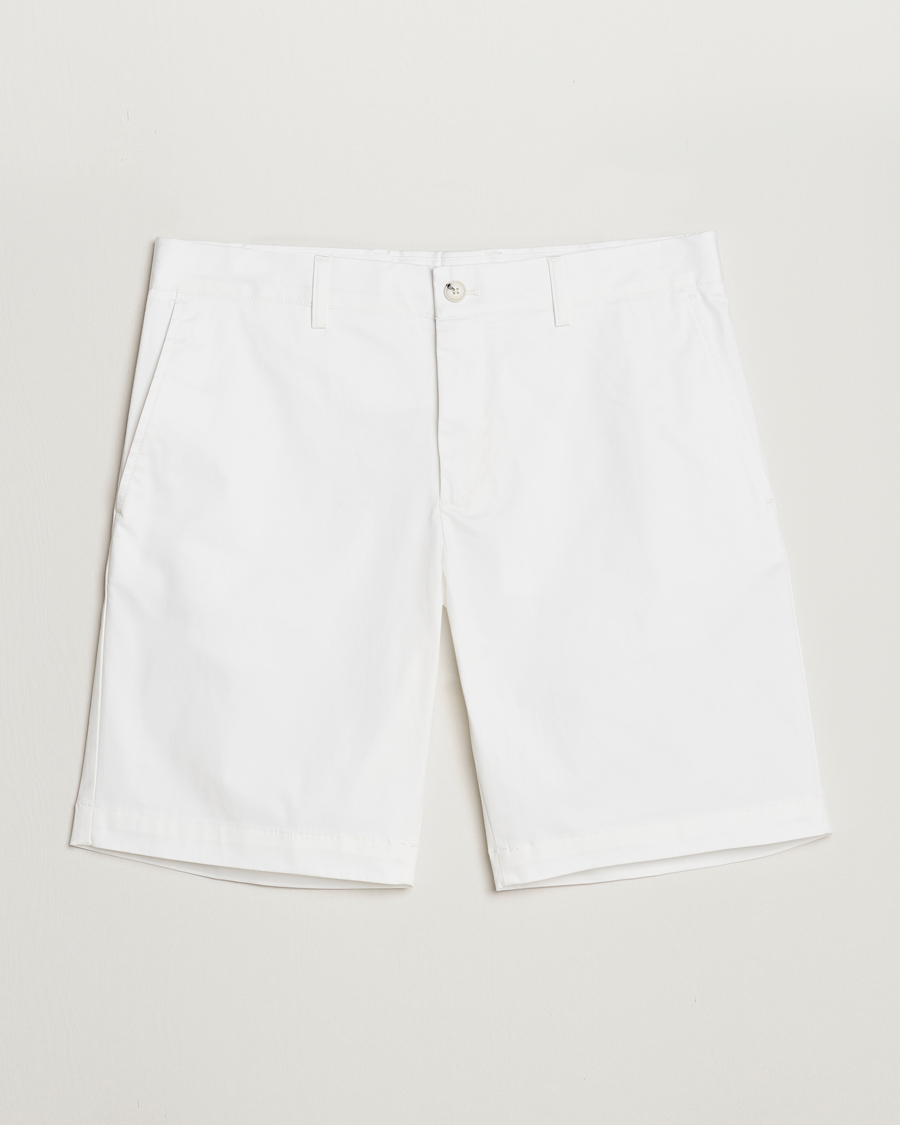 Homme | Shorts | J.Lindeberg | Nathan Super Satin Shorts White