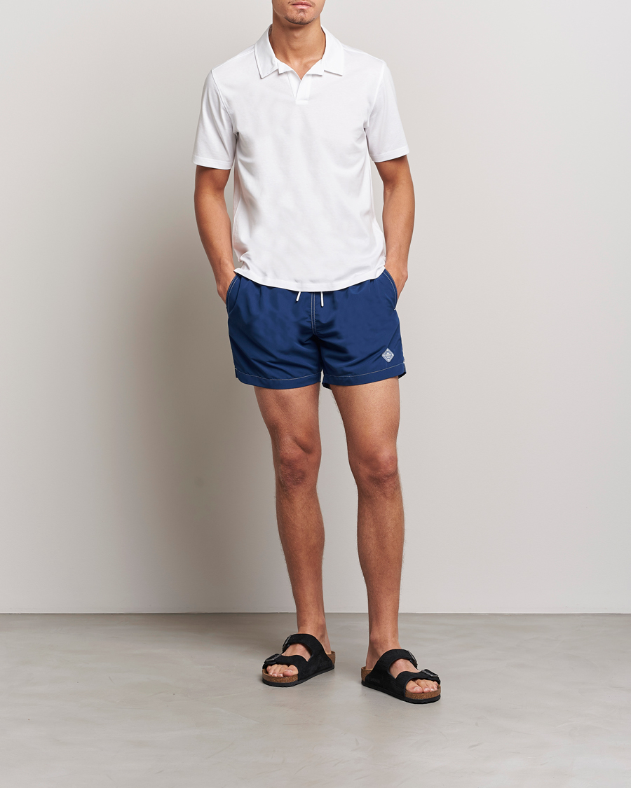 Homme | Maillots De Bain | J.Lindeberg | Banks Solid Swimshorts Midnight Blue