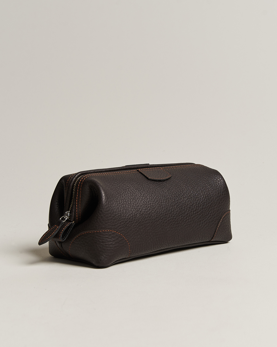 Homme | Sacs | F. Hammann | Large Washbag Dark Brown