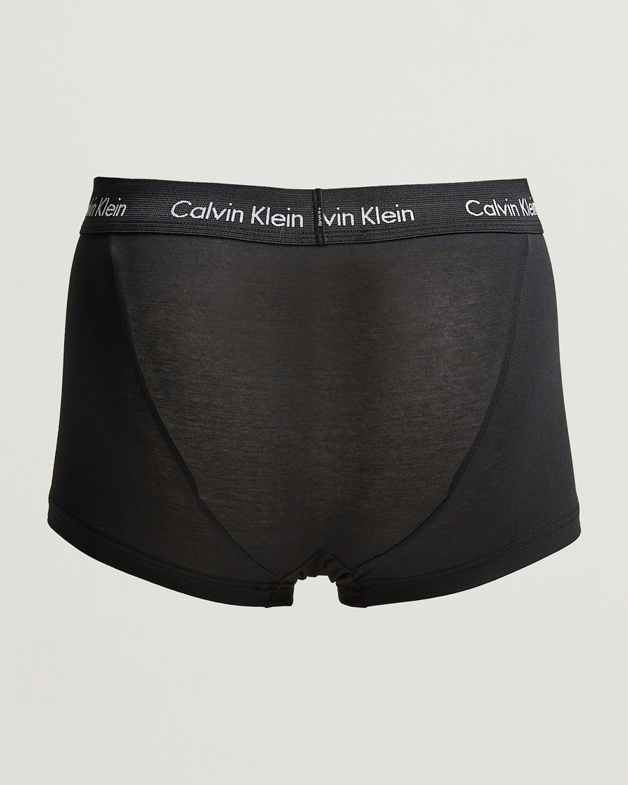 Homme | Sous-Vêtements Et Chaussettes | Calvin Klein | Cotton Stretch 3-Pack Low Rise Trunk Black