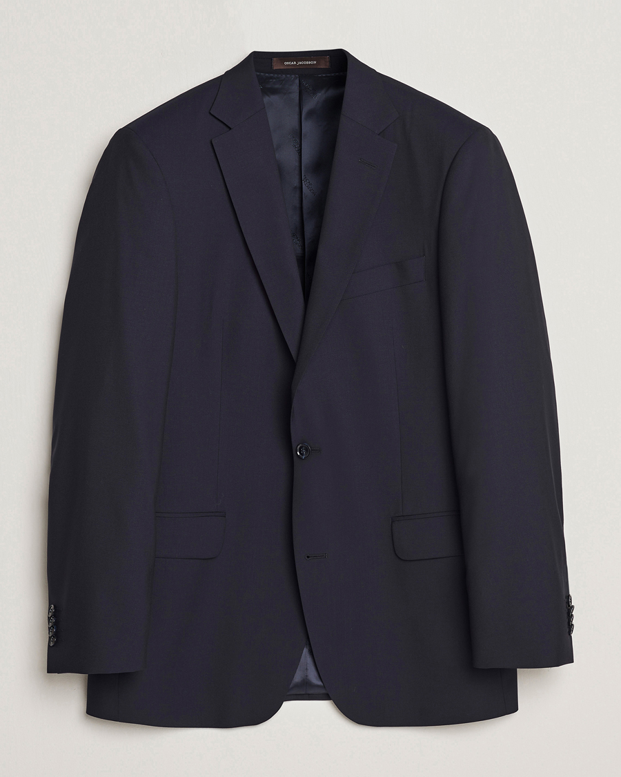 Heren | Blazers | Oscar Jacobson | Joel Wool Blazer Navy