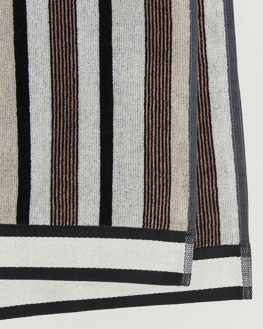 Homme | Tissus | Missoni Home | Craig Bath Towel 70x115cm Grey/Black