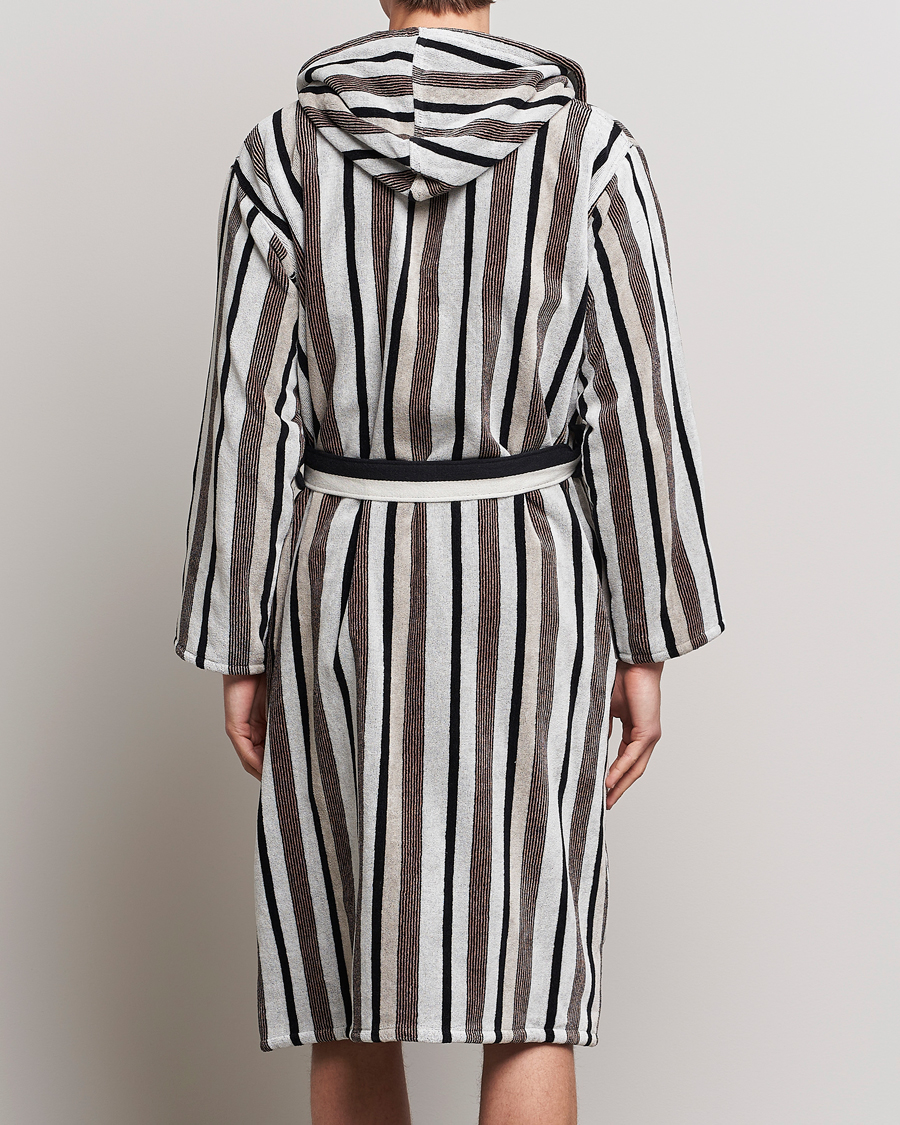 Heren | Pyjama's en gewaden | Missoni Home | Craig Bathrobe Grey/Black