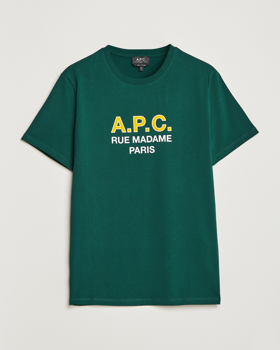 Homme | T-shirts | A.P.C. | Madame T-Shirt Dark Green