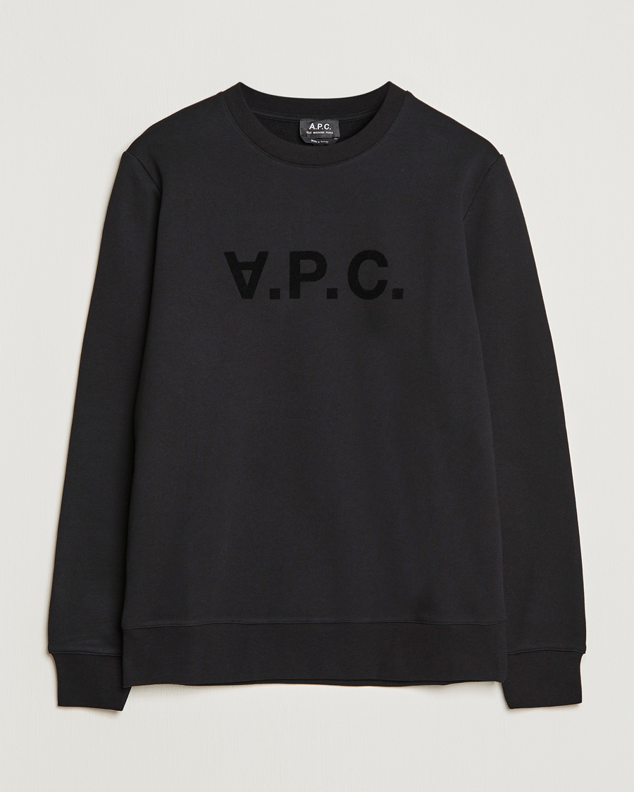 Homme | Pulls Et Tricots | A.P.C. | VPC Sweatshirt Black