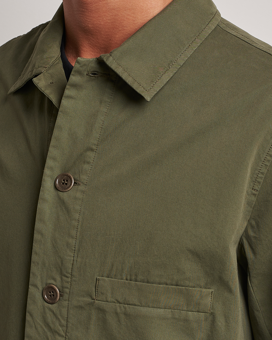 Homme | Manteaux Et Vestes | A.P.C. | Vianney Shirt Jacket Olive