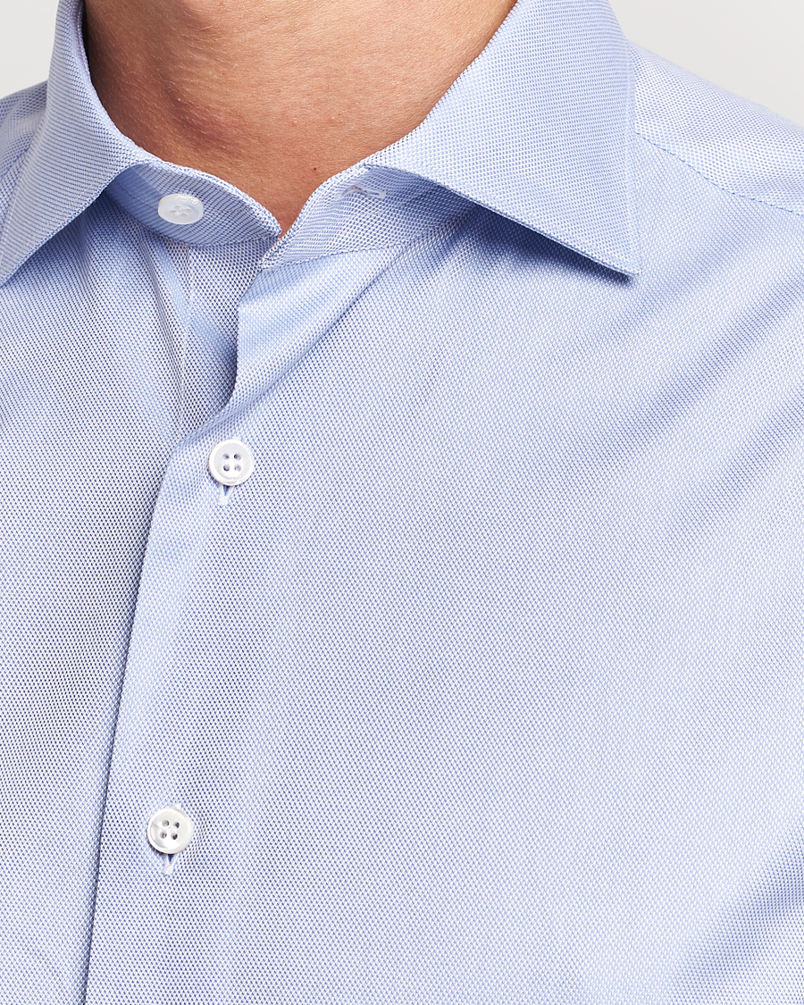Homme | Chemises | Brioni | Slim Fit Royal Oxford Dress Shirt Light Blue