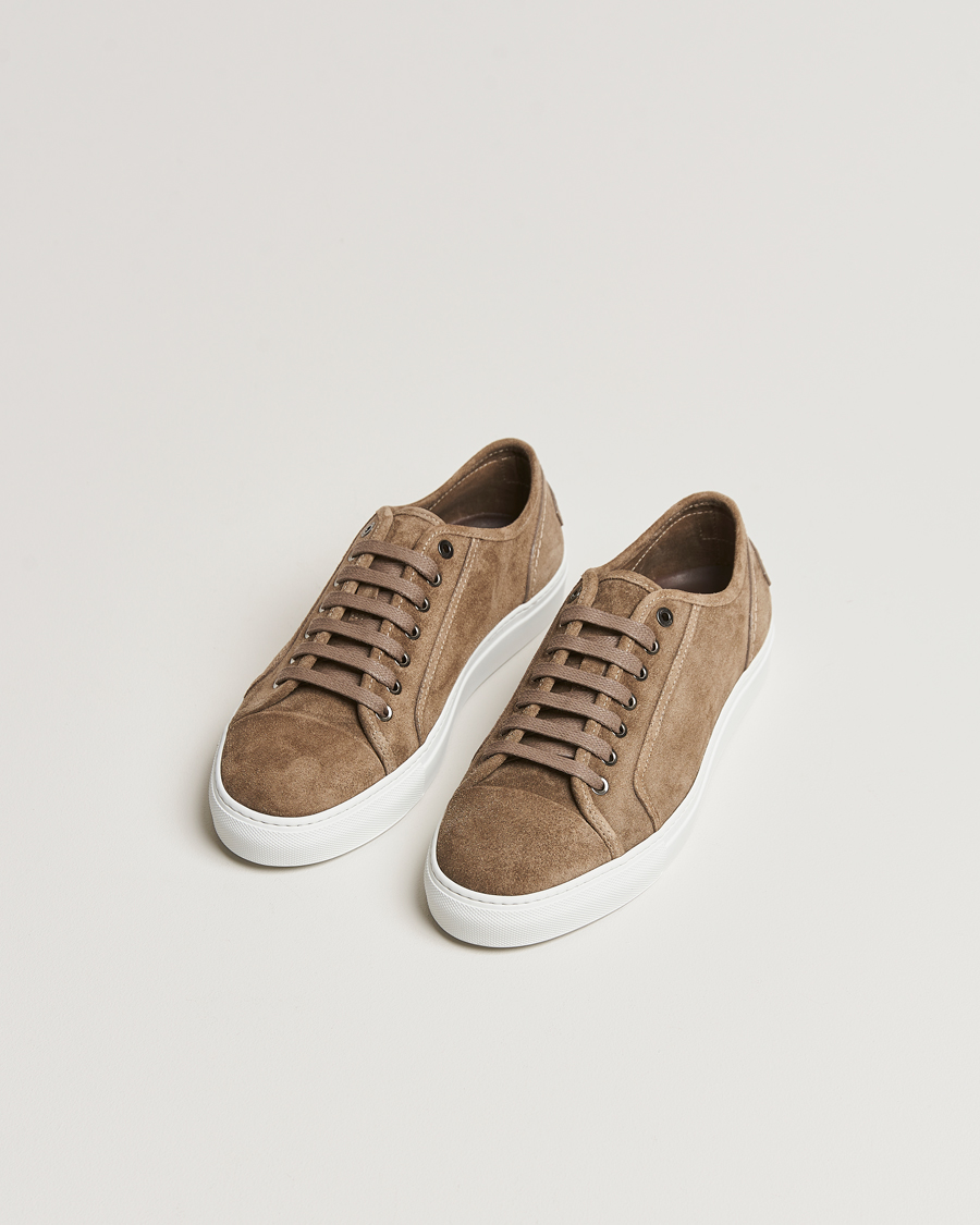 Homme | Brioni Casetta Sneakers Dark Brown Suede | Brioni | Casetta Sneakers Dark Brown Suede