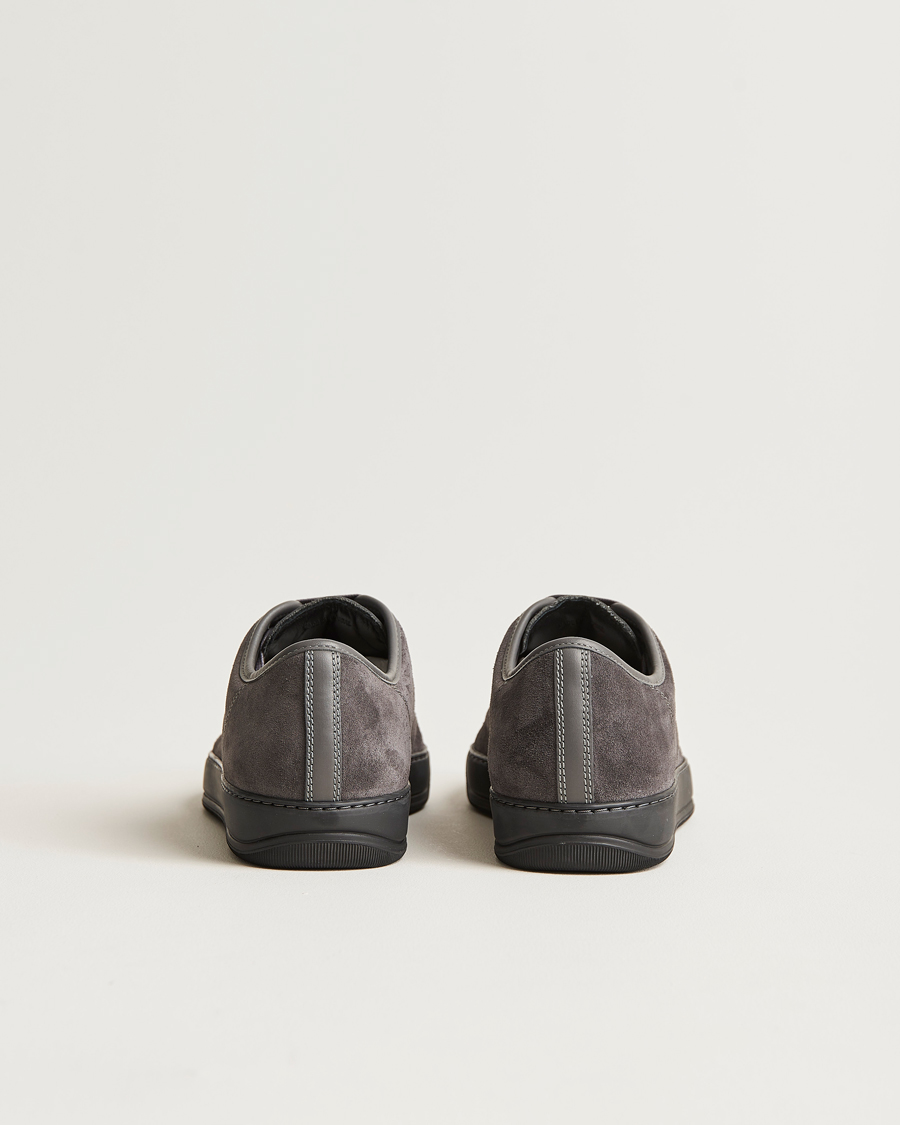 Homme | Lanvin Nappa Cap Toe Sneaker Dark Grey | Lanvin | Nappa Cap Toe Sneaker Dark Grey