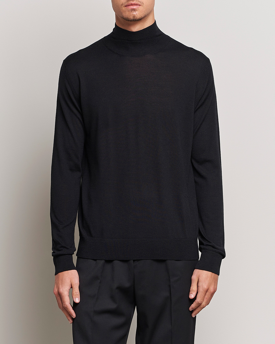 Homme | Pulls Et Tricots | Lanvin | Wool/Silk Rollneck Black