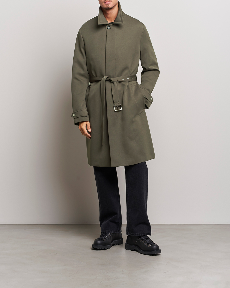 Homme | Manteaux Et Vestes | Lanvin | Tailored Rain Coat Shark Grey