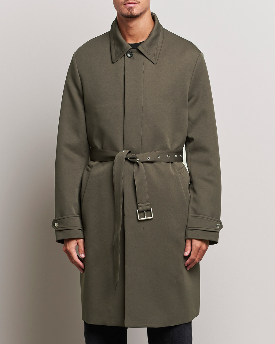 Homme | Manteaux Et Vestes | Lanvin | Tailored Rain Coat Shark Grey