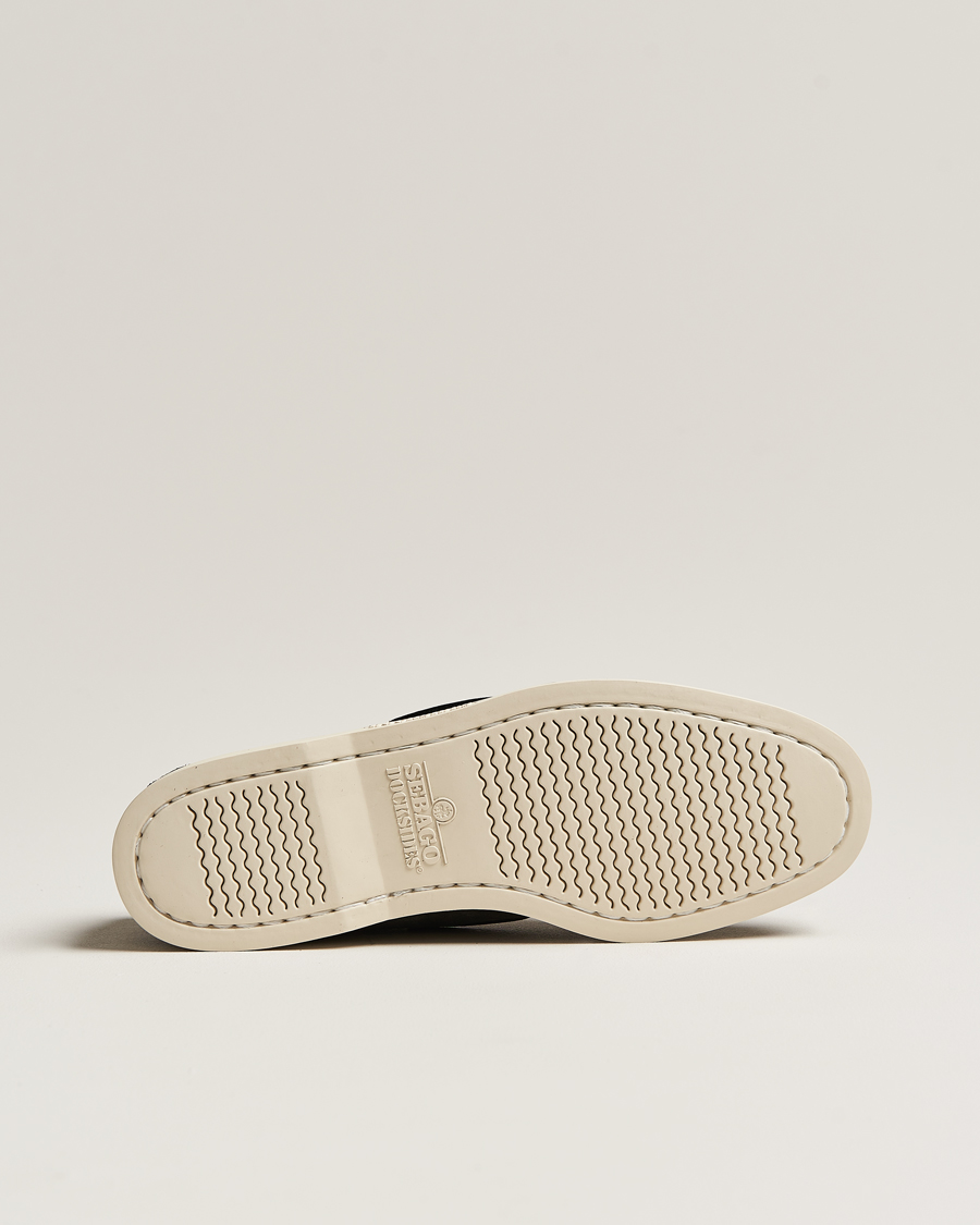 Heren | Bootschoenen | Sebago | Docksides Suede Boat Shoe Black