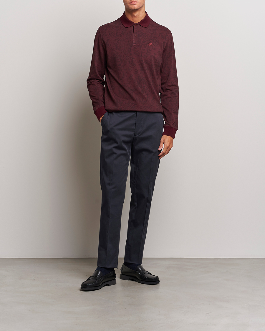 Homme | Pantalons | Etro | Slim Fit Chinos Navy