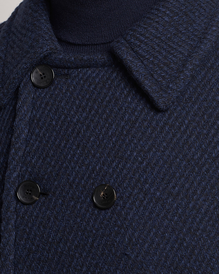 Homme | Manteaux Et Vestes | Etro | Wool Peacoat Navy