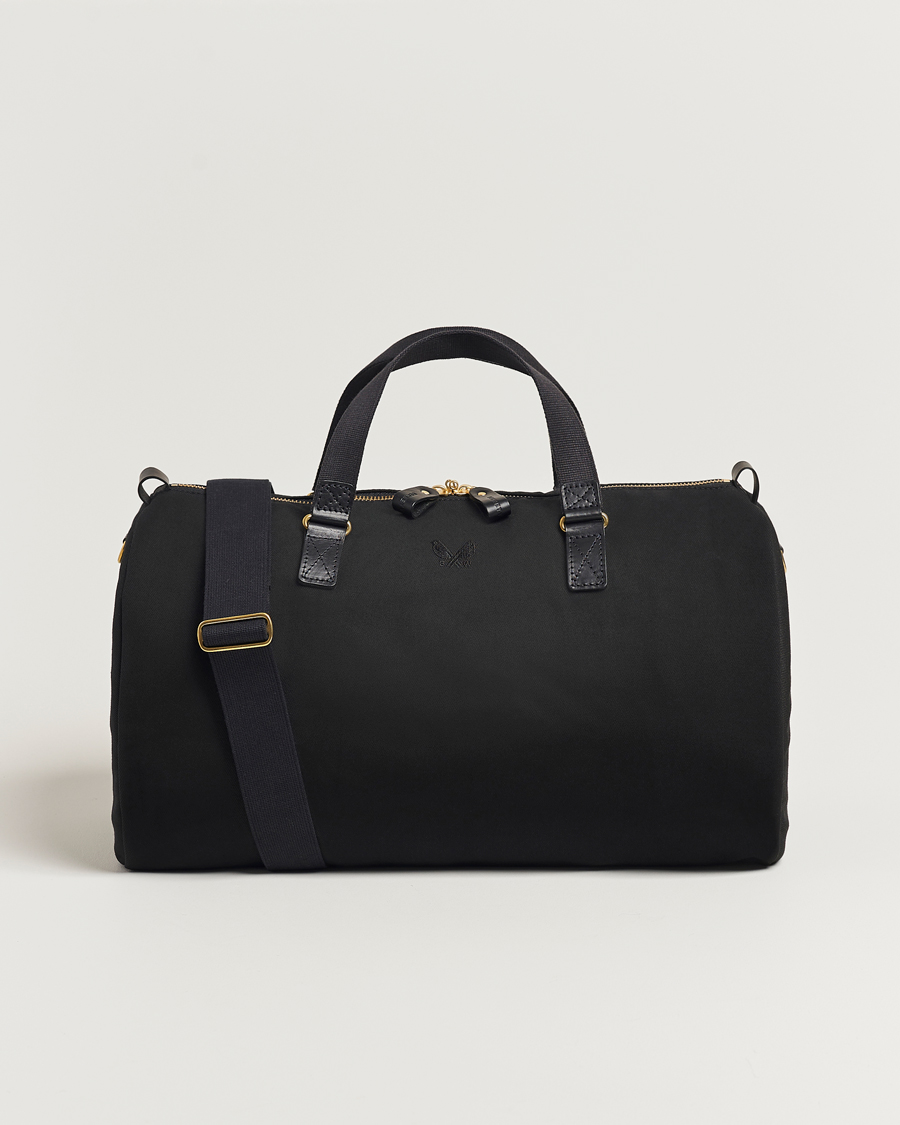 Heren | Tassen | Bennett Winch | Canvas Suit Carrier Holdall Black