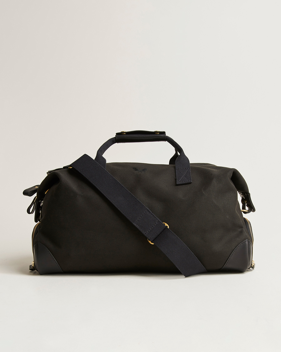Heren | Tassen | Bennett Winch | Canvas Weekender Black