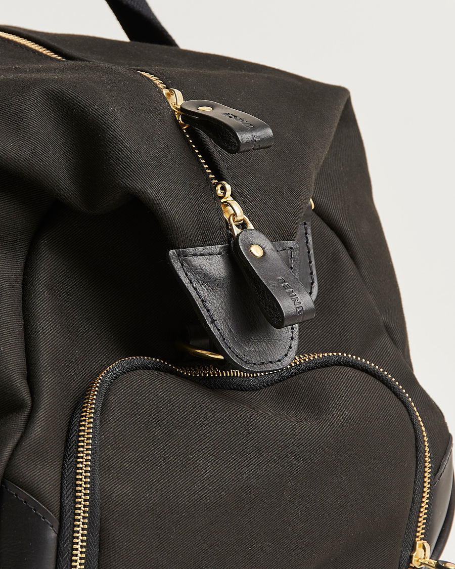 Heren | Tassen | Bennett Winch | Canvas Weekender Black