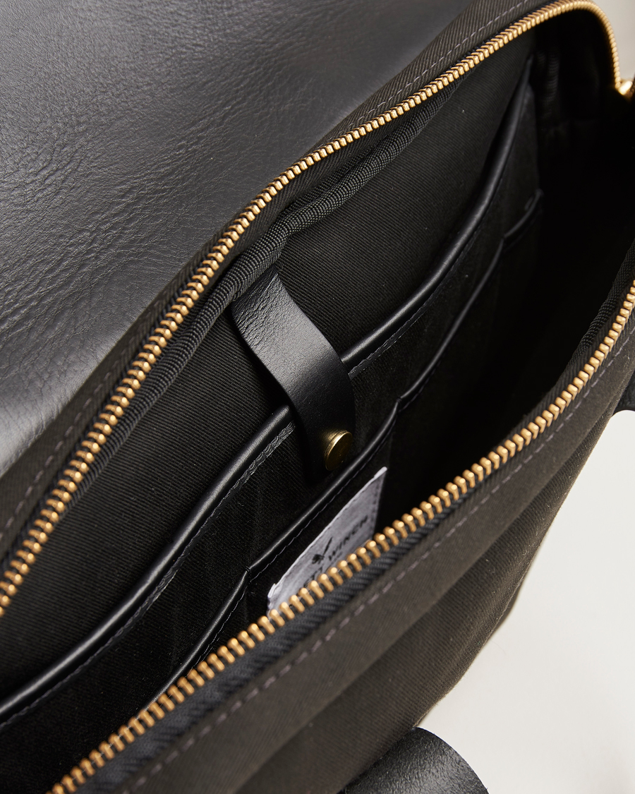 Homme | Sacs | Bennett Winch | Canvas Briefcase Black
