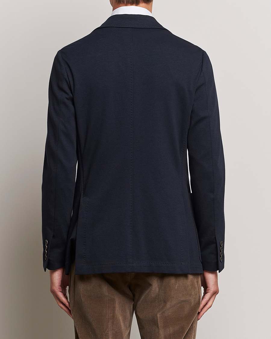 Homme | Blazers | Canali | Jersey Stretch Jacket Navy